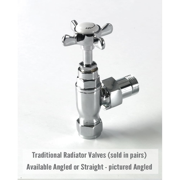 Traditional Radiator Valves (pair)